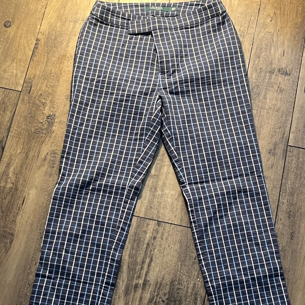 Ralph Lauren plaid business style pants!